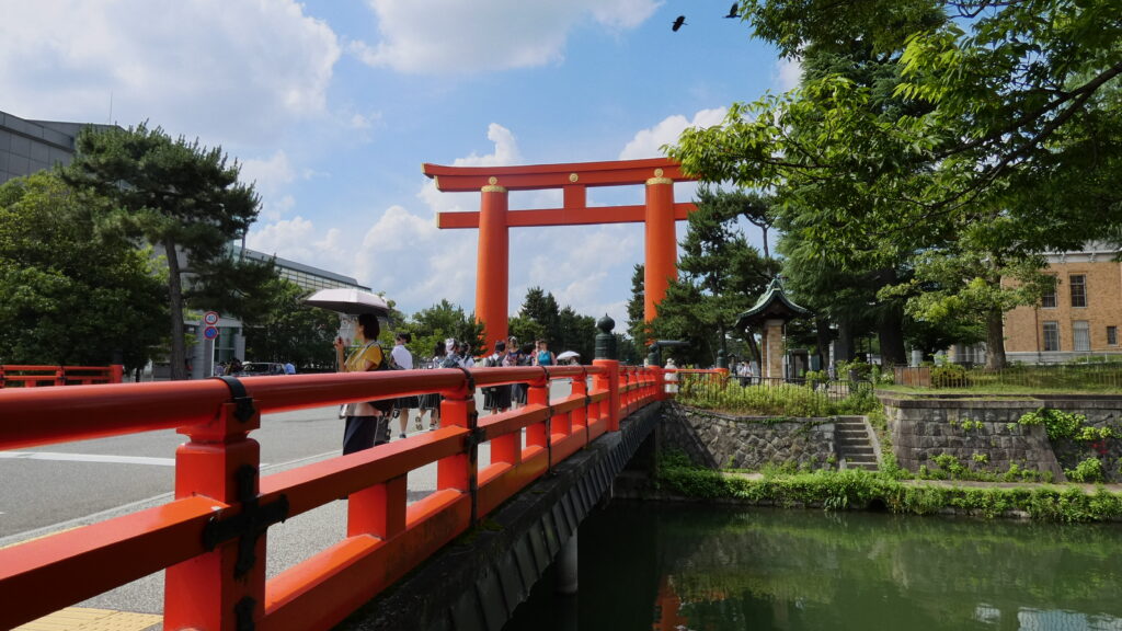 Tori del santuario Heian