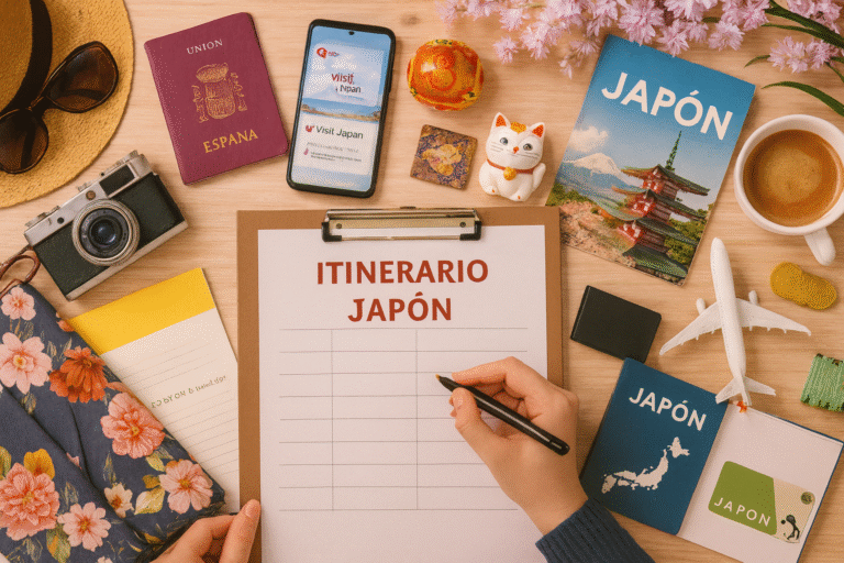 PREPARATIVOS VIAJE A JAPON