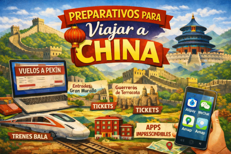 PREPARATIVOS PARA VIAJAR A CHINA